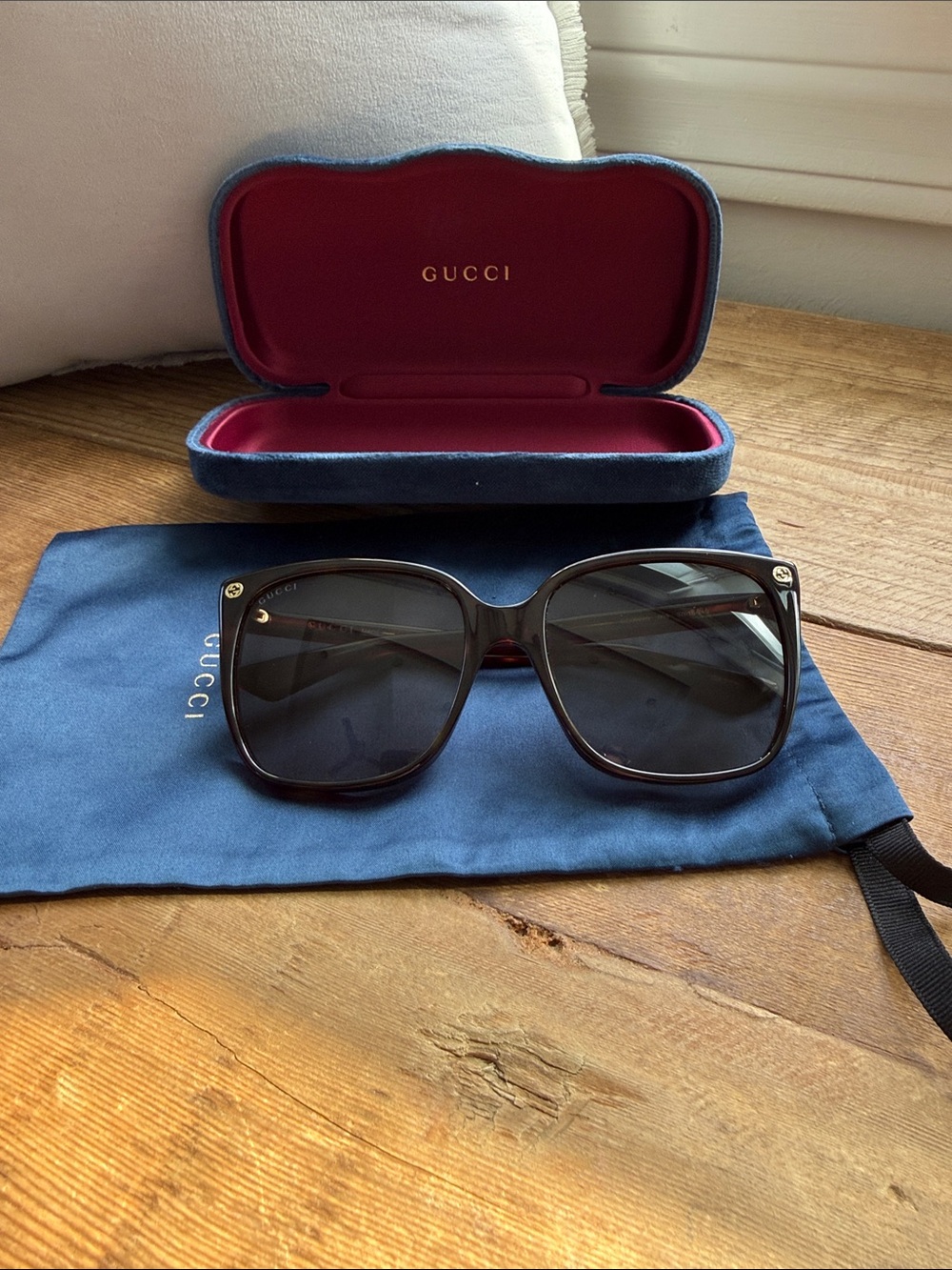 Gucci Havana Sunglasses Tortoise Brown - Picture 3 of 12